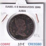 CRE9380 MONEDA ESPAÑA ISABEL II 8 MARAVEDIS 1846 JUBIA COBRE