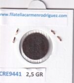CRE9441 MONEDA ESPAÑA ISABEL II 1 CENTIMO DE ESCUDO 1868 OM JUBIA - Imagen 2