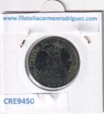 CRE9450 MONEDA ESPAÑA ISABEL II 2 1/2 CENTIMOS DE ESCUDO 1867 OM JUBIA - Imagen 2