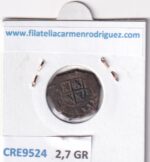 CRE9524 MONEDA ESPAÑA FELIPE IV 8 MARAVEDIS TIPO 114 - Imagen 2