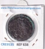 CRE9535 MONEDA ESPAÑA CARLOS III 4 MARAVEDIS 1862 SEGOVIA COBRE - Imagen 2