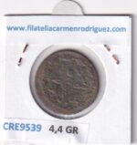 CRE9539 MONEDA ESPAÑA CARLOS IV 4 MARAVEDIS (1788-1808) SEGOVIA COBRE - Imagen 2