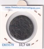 CRE9579 MONEDA ESPAÑA FERNANDO VII 8 MARAVEDIS 1820 SEGOVIA TIPO 67 COBRE - Imagen 2