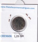 CRE9606 MONEDA ESPAÑA FERNANDO VII 2 MARAVEDIS  1827 SEGOVIA COBRE - Imagen 2