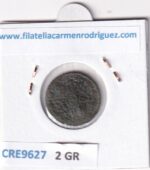 CRE9627 MONEDA ESPAÑA FERNANDO VII 2 MARAVEDIS  1832 SEGOVIA COBRE - Imagen 2