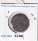 CRE9668 MONEDA ESPAÑA FELIPE IV 16 MARAVEDIS (1621-1665) BURGOS VELLON - Imagen 2