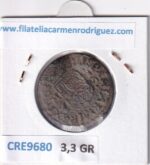 CRE9680 MONEDA ESPAÑA FELIPE IV 16 MARAVEDIS 1663 MADRID VELLON - Imagen 2
