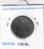 CRE9730 MONEDA ESPAÑA CARLOS IV 4 MARAVEDIS 1808 SEGOVIA COBRE - Imagen 2