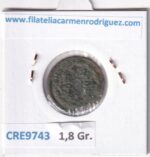 CRE9743 MONEDA ESPAÑA CARLOS IV 2 MARAVEDIS 1798 SEGOVIA COBRE - Imagen 2