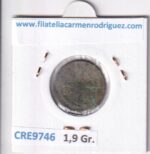 CRE9746 MONEDA ESPAÑA CARLOS IV 2 MARAVEDIS 1801 SEGOVIA COBRE - Imagen 2