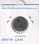CRE9749 MONEDA ESPAÑA CARLOS IV 2 MARAVEDIS 1808 SEGOVIA COBRE - Imagen 2