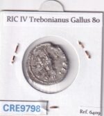 CRE9798 MONEDA ROMANA ANTONINIANO ANTIOQUIA TREBONIANO GALO AEQUITAS 251-253 - Imagen 2
