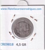 CRE9818 MONEDA ESPAÑA ALFONSO XII 1 PESETA 1876 DEM --.-- PLATA - Imagen 2