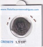 CRE9879 MONEDA ESPAÑA FELIPE IV (1621-1665) 8 MARAVEDIS 1623 COBRE - Imagen 2