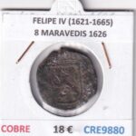 CRE9880 MONEDA ESPAÑA FELIPE IV (1621-1665) 8 MARAVEDIS 1626 COBRE