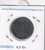 CRE9915 MONEDA ESPAÑA ALFONSO XII 5 CENTIMOS 1878 OM BARCELONA - Imagen 2