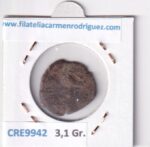 CRE9942 MONEDA ESPAÑA FELIPE II (1556-1598) BURGOS 2 MARAVEDIS  VELLON - Imagen 2