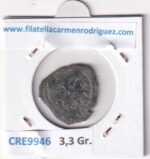 CRE9946 MONEDA ESPAÑA FELIPE II (1556-1598) CUENCA 2 MARAVEDIS  TIPO A102 VELLON - Imagen 2