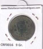 CRF0016 MONEDA ESPAÑA ALFONSO XII 10 CENTIMOS 1878 OM BARCELONA COBRE - Imagen 2