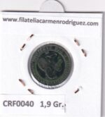 CRF0040 MONEDA ESPAÑA GOBIERNO PROVISIONAL 2 CENTIMOS 1870 COBRE - Imagen 2
