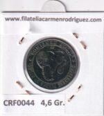 CRF0044 MONEDA ESPAÑA GOBIERNO PROVISIONAL 5 CENTIMOS 1870 COBRE EBC - Imagen 2