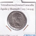 CRF0126 MONEDA TETRADRACMA CARACALLA VELLON