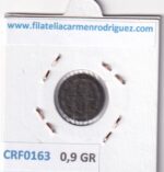 CRF0163 MONEDA ESPAÑA CARLOS III 1 MARAVEDI 1775 COBRE - Imagen 2