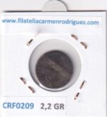 CRF0209 MONEDA ESPAÑA ISABEL II 2 REALES 1852 PLATA - Imagen 2