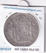 CRF0224 MONEDA ESPAÑA CARLOS IV 8 REALES 1805 MEXICO TH PLATA - Imagen 2