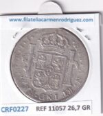 CRF0227 MONEDA ESPAÑA FERNANDO VII 8 REALES 1819 MEXICO JJ PLATA - Imagen 2