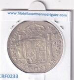 CRF0233 MONEDA ESPAÑA FERNANDO VII 1819 JJ MEXICO PLATA - Imagen 2