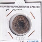 CRF0238 MONEDA ROMANA ANTONINIANO INCIERTO DE GALERIO