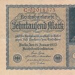 CRJ1276 BILLETE ALEMANIA 10.000 MARCOS 1922 P-72/2