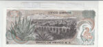 CRJ1602 BILLETE MEXICO 5 PESOS 1971 P-62b.2 - Imagen 2