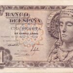 CRJ2462 BILLETE ESPAÑA 1 PESETA 1948 SIN SERIE EBC+