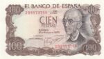 CRJ2504  BILLETE ESPAÑA 100 PESETAS 1970 SERIE 2D SIN CIRCULAR