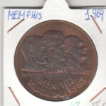 CRM0042 MEDALLA MEMPHIS 1969