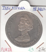 CRM0043 MEDALLA INGLATERRA PLATA