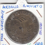 CRM0066 MEDALLA AMULETO PARA NAVEGANTES SAN JORGE
