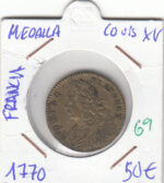 CRM0069 MEDALLA FRANCIA LUIS XV 1770