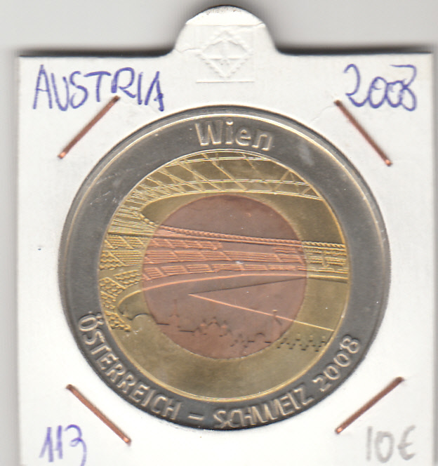 CRM0113 CRM0113 MEDALLA AUSTRIA 2008 MUNDIAL - Imagen 1