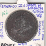 CRM0152 MEDALLA BRONCE FERNANDO VII E ISABEL 1826