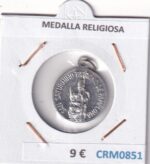 CRM0851 MEDALLA RELIGIOSA