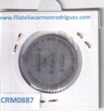 CRM0887 MEDALLA ESPAÑA COLECCIÓN ORTIZ FELIPE V 2 REALES 1721 - Imagen 2