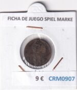 CRM0907 FICHA DE JUEGO SPIEL MARKE