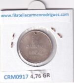 CRM0917 MEDALLA PERU 1904 COALICION DEM. LIBERAL LIMA PLATA - Imagen 2