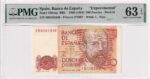 CRPMG059 BILLETE ENCAPSULADO ESPAÑA 200 PESETAS 1980 SERIE 8B ENCAPSULADO PMG 63