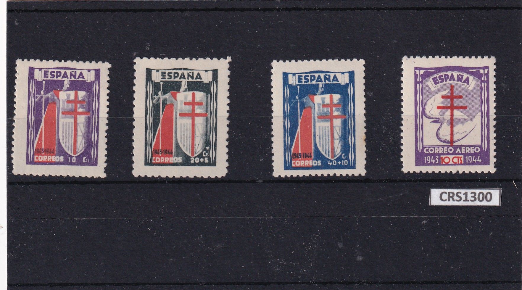 CRS1300 CRS1300 SELLOS ESPAÑA Nº CATALOGO 970/73 SIN CHARNELA - Imagen 1