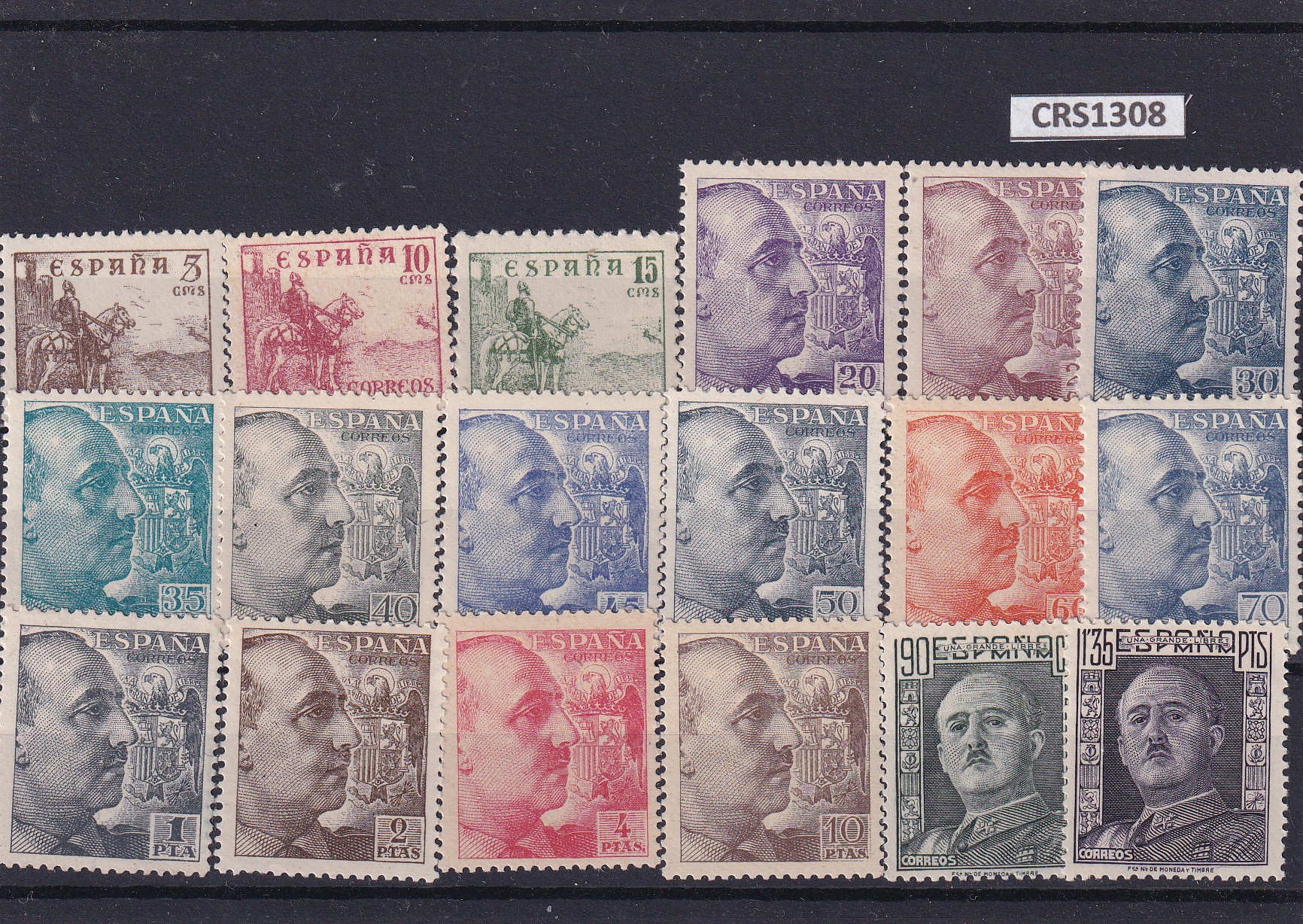 CRS1308 CRS1308 SELLOS ESPAÑA Nº CATALOGO 1044/59 SIN CHARNELA - Imagen 1