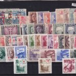 CRS1312 SELLOS ESPAÑA SERIES COMPLETA 1º CENTENARIO SIN Y CON CHARNELA